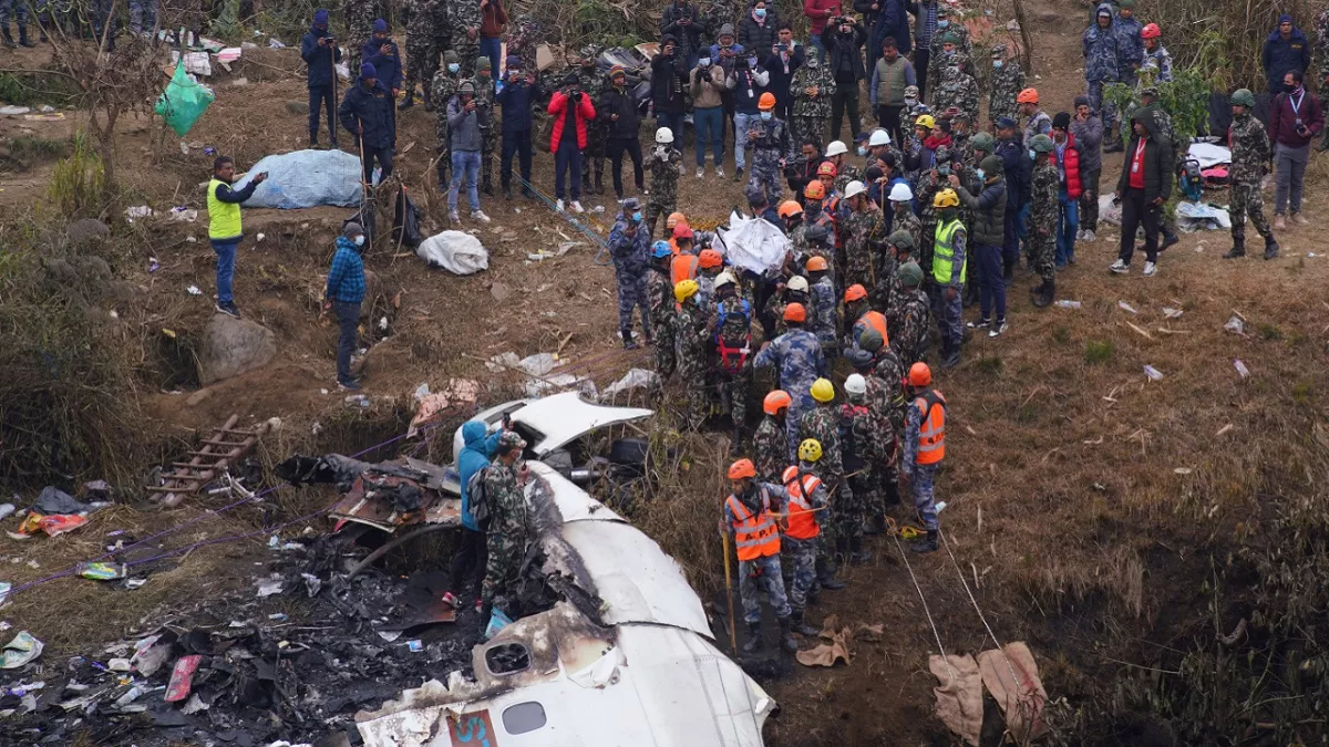 Nepal Place Crash, 68 Dead Bodies Recovered so Far